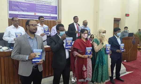 রাবিতে স্থানীয় সরকার ব্যবস্থা বিষয়ক বইয়ের মোড়ক উন্মোচন