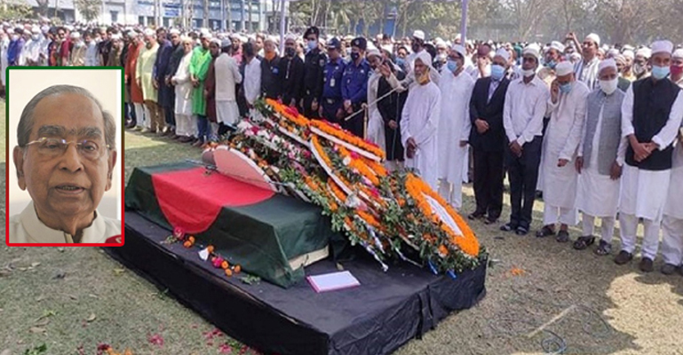 এইচ টি ইমামের দাফন সম্পন্ন