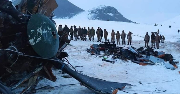 তুরস্কে হেলিকপ্টার বিধ্বস্ত হয়ে নিহত ১১