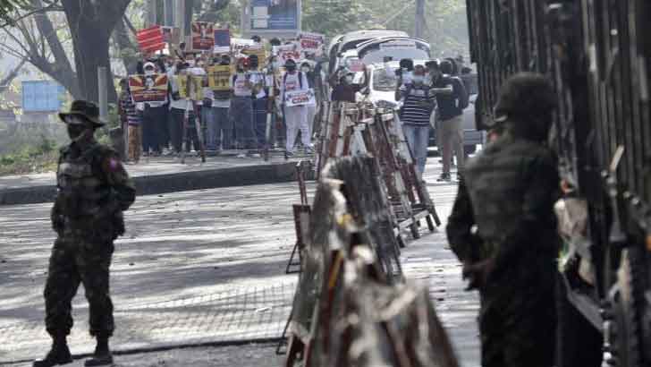 মিয়ানমারের বিক্ষোভকারীদের মুক্তির আহ্বান জাতিসংঘের