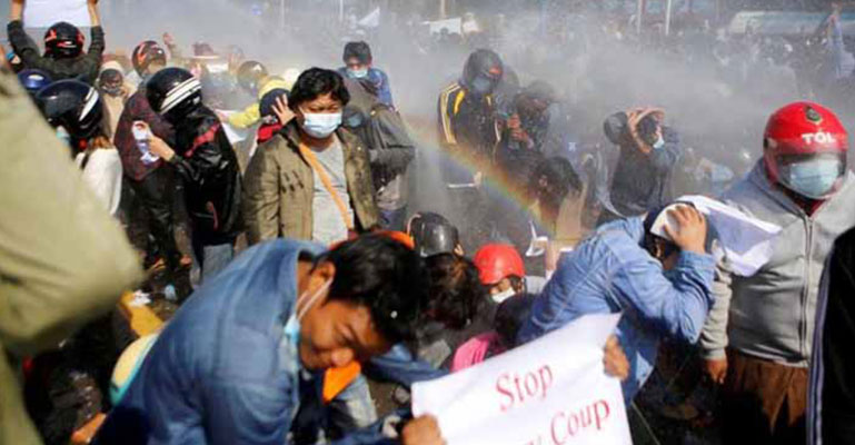 মিয়ানমারে বিক্ষোভে আরও ২ জন নিহত