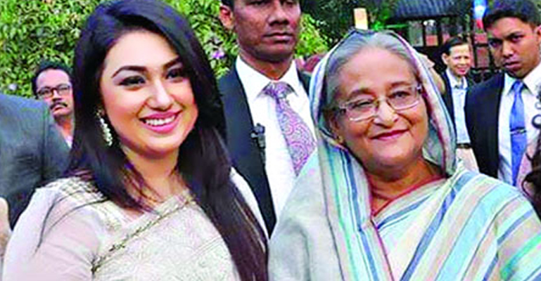 শেখ হাসিনা চরিত্রে অপু বিশ্বাস