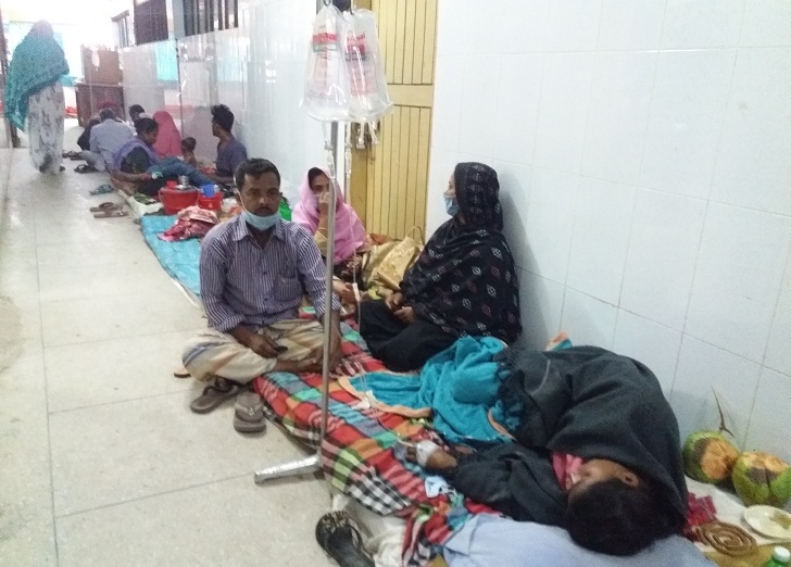 দিনাজপুরে ডায়রিয়ার প্রকোপ বৃদ্ধি, হাসপাতালের  ৪৪ জন