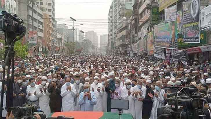 মওদুদ আহমেদের জানাজার আগে বিএনপি মহাসচিব যা বললেন