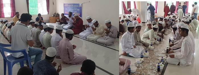 এতিমদের মাঝে সোনালী ব্যাংকের খাবার বিতরন