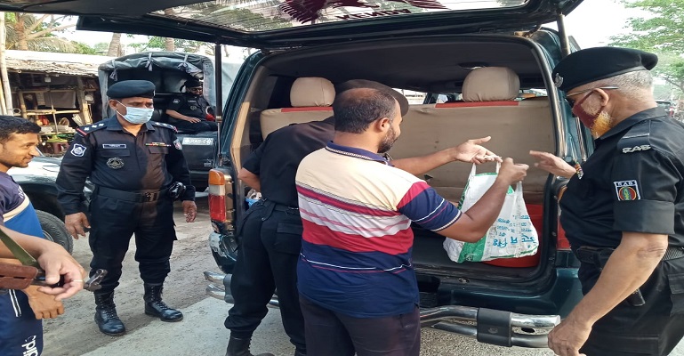 মোদির আগমনকে ঘিরে শ্যামনগরে র‍্যাবের নিচ্ছদ্র নিরাপত্তা তল্লাসি