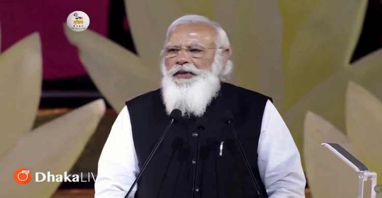 ভারত-বাংলাদেশ একসঙ্গে কাঁধে কাঁধ মিলিয়ে এগিয়ে যাবে: নরেন্দ্র মোদি