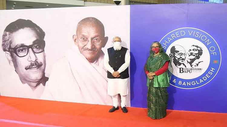 বঙ্গবন্ধু-বাপু ডিজিটাল প্রদর্শনীর উদ্বোধন