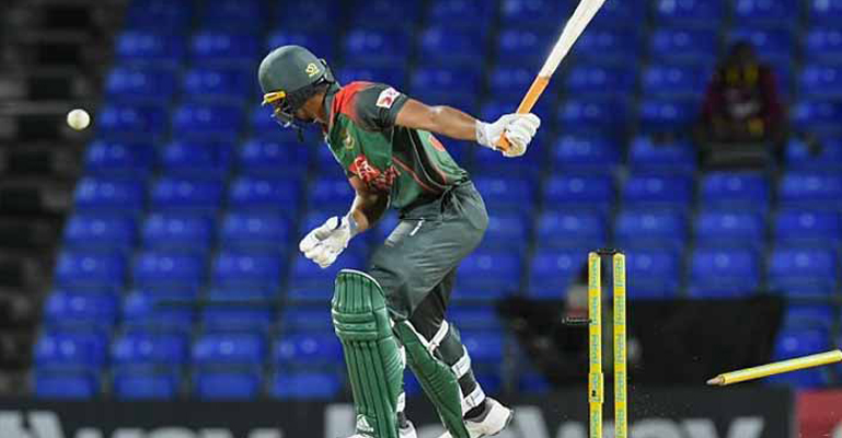 ব্যাটিং বিপর্যয়েই বাংলাদেশের পরাজয়