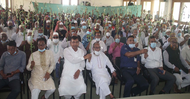 টুঙ্গিপাড়ায় বীর মুক্তিযোদ্ধাদের সংবর্ধনা