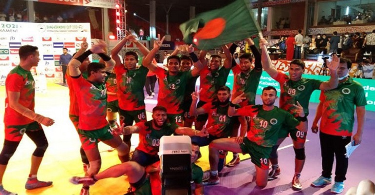 কেনিয়াকে হারিয়ে কাবাডিতে চ্যাম্পিয়ন বাংলাদেশ