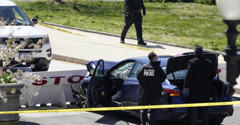 যুক্তরাষ্ট্রের ক্যাপিটল হিলে আবারও হামলার চেষ্টা, নিহত ২