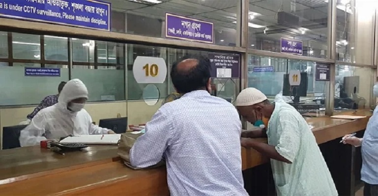 সাত দিন ব্যাংক বন্ধ রাখতে কেন্দ্রীয় ব্যাংকের সার্কুলার