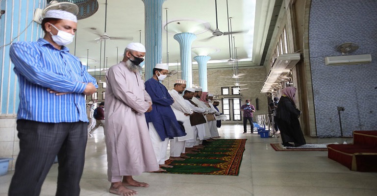 মসজিদে নামাজে সর্বোচ্চ ২০ জন অংশ নিতে পারবে