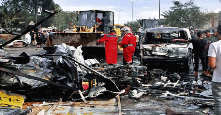 বাগদাদে গাড়িবোমা হামলায় নিহত ৪