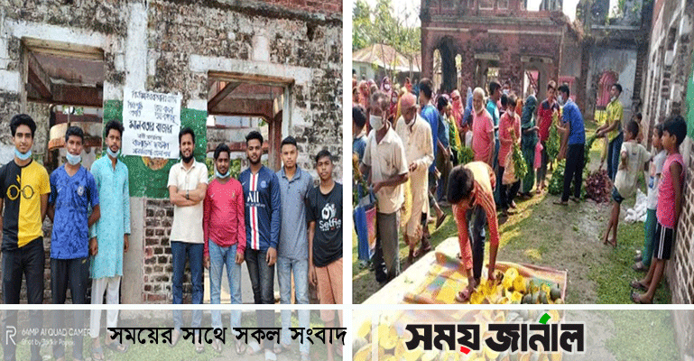 লালমনিরহাটে অসহায়দের জন্য ছাত্রলীগের ‘মানবতার বাজার’