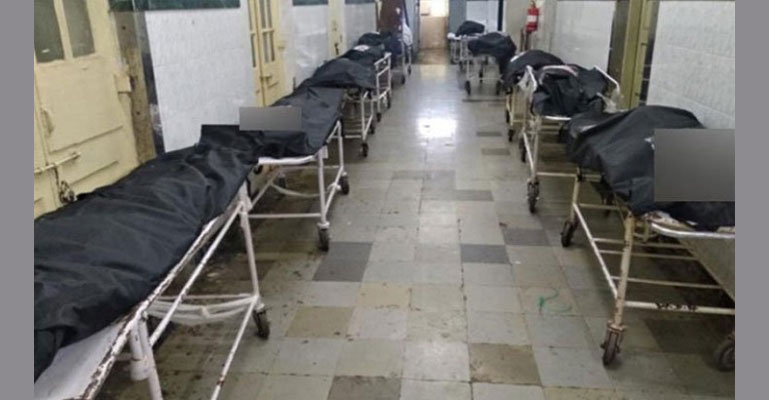 করোনা: শ্মশান-গোরস্থানে লাশের সারি