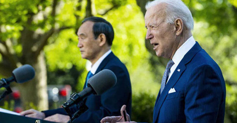 চীনকে রুখতে একমত যুক্তরাষ্ট্র ও জাপান