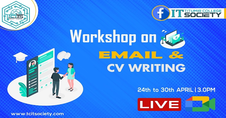 তিতুমীর আইটি সোসাইটি'র সপ্তাহব্যাপী 'প্রফেশনাল ইমেইল এবং সিভি রাইটিং' কর্মশালা