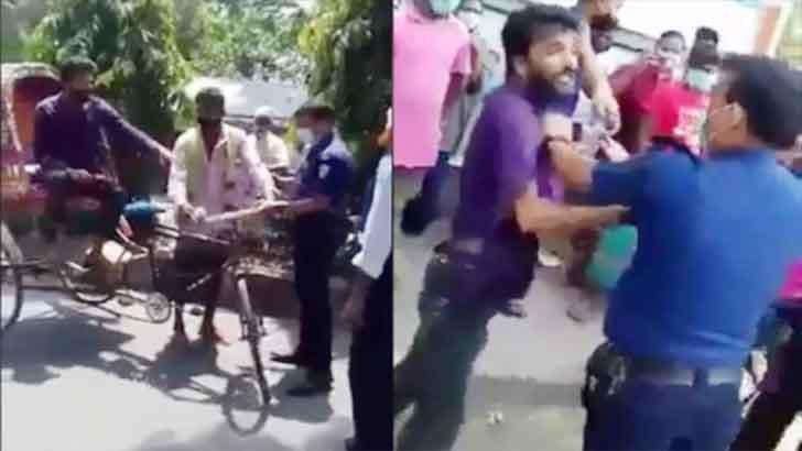 ফেনীতে পুলিশ-যুবক হাতাহাতির ঘটনায় এসআই ক্লোজড