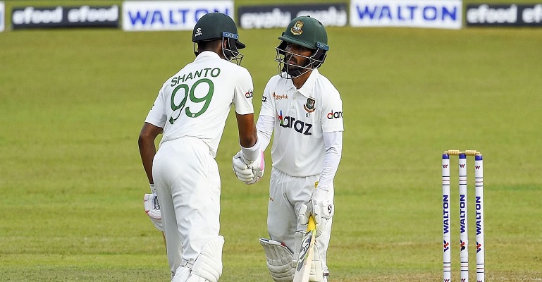 টাইগারদের তৃপ্তিময় প্রথম দিন