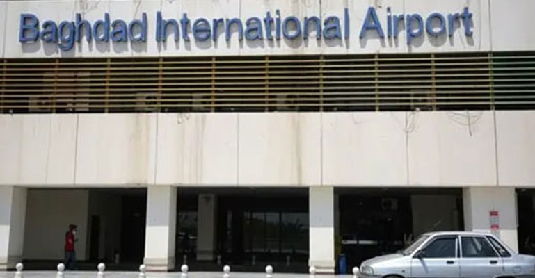 বাগদাদ বিমানবন্দরের কাছে রকেট হামলা