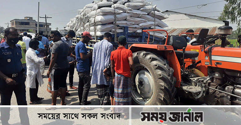 জয়পুরহাটে ট্রাক্টর-মোটরসাইকেল সংঘর্ষে নিহত ২