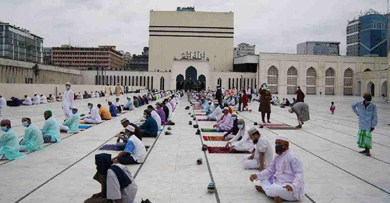 ঈদের জামাতের বিষয়ে সিদ্ধান্ত মঙ্গলবার