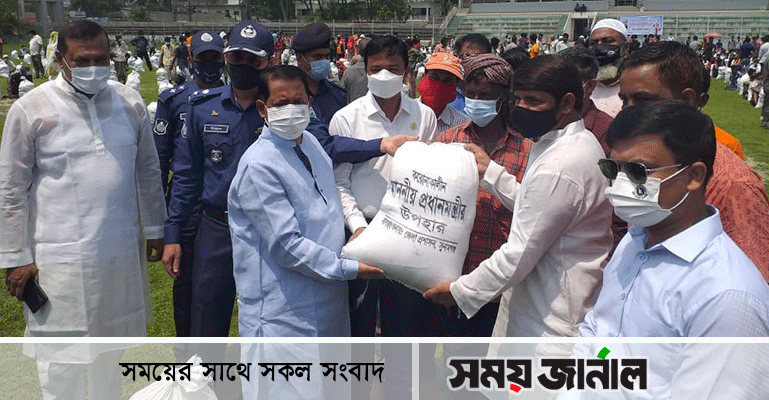 প্রধানমন্ত্রীর উপহার পেলো সুনামগঞ্জের ৭৫০ কর্মহীন পরিবার