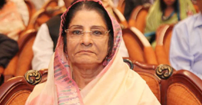 রওশন এরশাদ সিএমএইচে ভর্তি