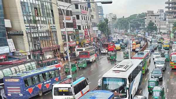স্বাস্থ্যবিধি মেনে গণপরিবহণ চালু
