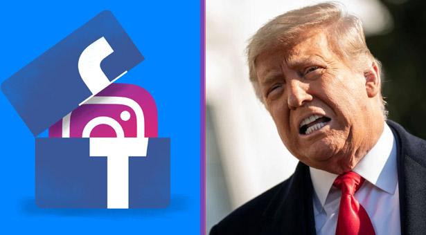 ট্রাম্পের ওপর ফেসবুকের নিষেধাজ্ঞা বহাল