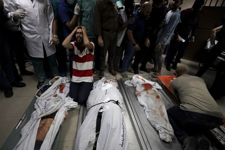 ফিলিস্তিনে ইসরায়েলি বর্বরতায় নিহতের সংখ্যা বেড়ে ১৮০