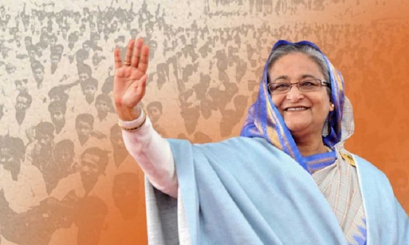 শেখ হাসিনার স্বদেশ প্রত্যাবর্তন