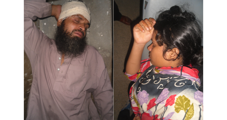 মোড়েলগঞ্জে বসতবাড়িতে হামলা অন্ত:সত্তা গৃহবধূসহ আহত ৫