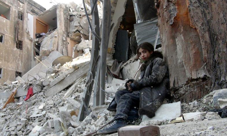 ‘দুনিয়ার নরকে’ বাস করছে বিধ্বস্ত গাজার শিশুরা