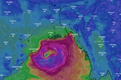 প্রবল থেকে অতি প্রবল ঘূর্ণিঝড়ে রূপ নিতে পারে ইয়াস