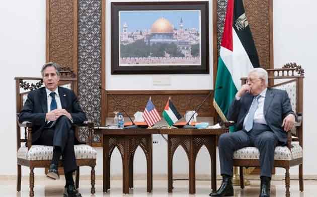 ফিলিস্তিনে ফের দূতাবাস চালু করবে যুক্তরাষ্ট্র