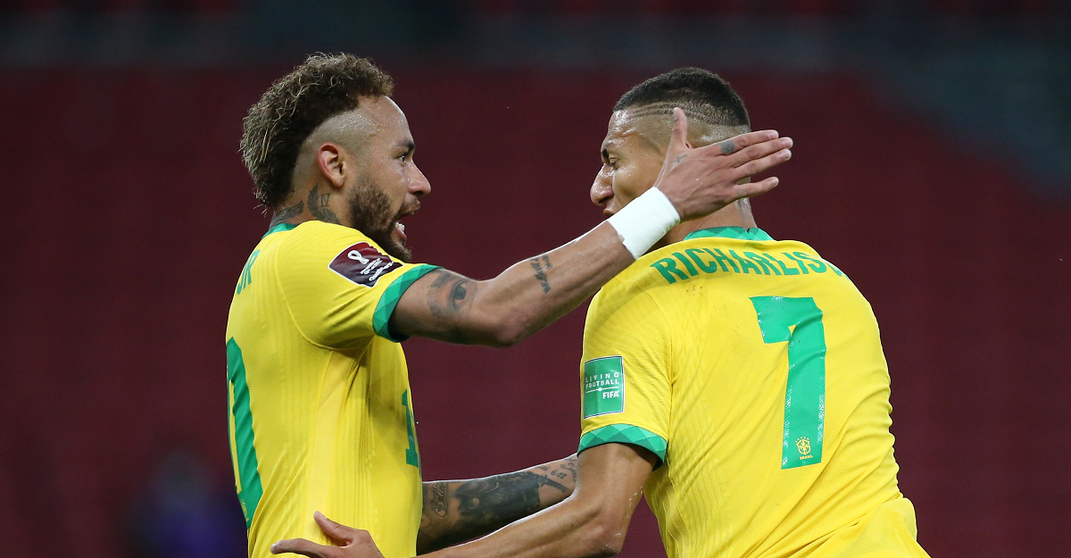 নেইমার-রিশার্লিসনে পয়েন্ট তালিকার শীর্ষে ব্রাজিল