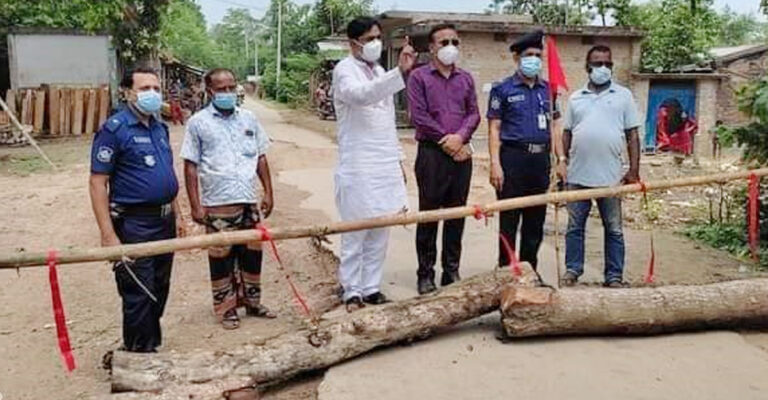 চুয়াডাঙ্গার ৯ গ্রামে ১৪ দিনের লকডাউন