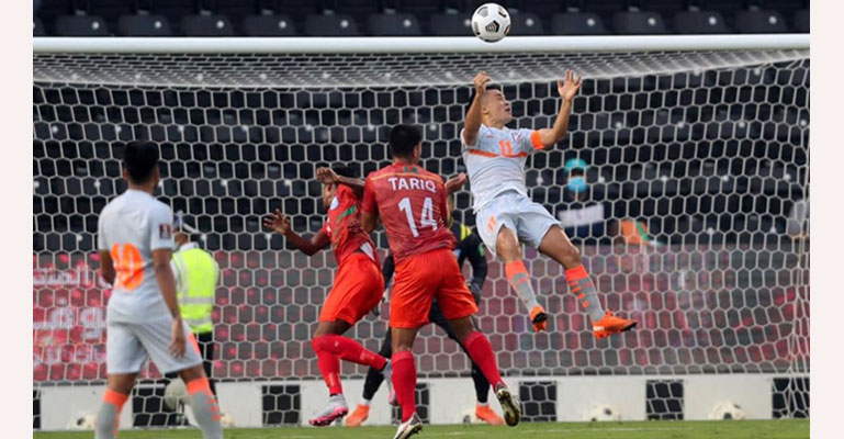 ২-০ গোলে হারল বাংলাদেশ