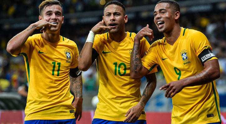 কোপা আমেরিকার জন্য দল ঘোষণা ব্রাজিলের