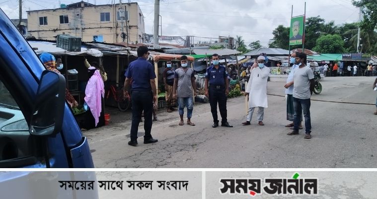 মাঠে প্রশাসন, মোড়েলগঞ্জে চলছে কঠোর লকডাউন
