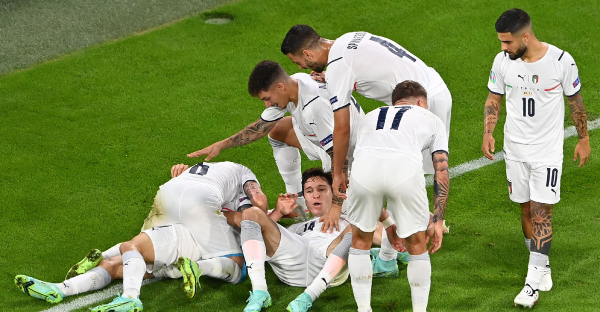 বেলজিয়ামকে হারিয়ে উড়তে থাকা ইতালি ইউরোর সেমিফাইনালে