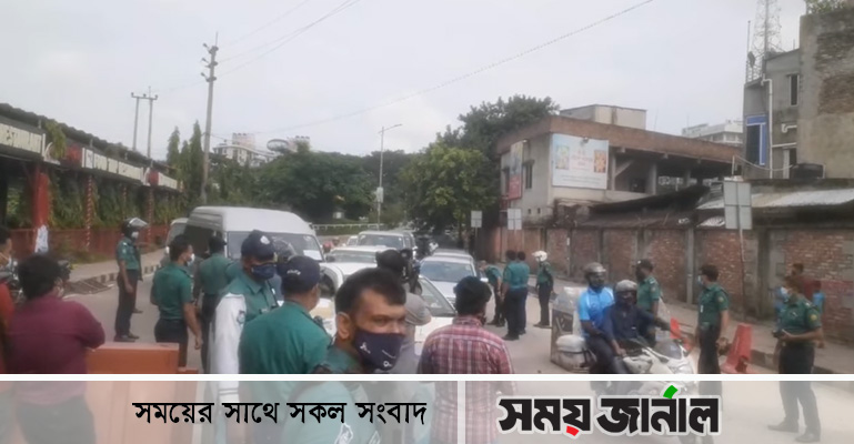 সর্বাত্মক লকডাউনের তৃতীয় দিনে রাজধানীতে গ্রেফতার ৬২১
