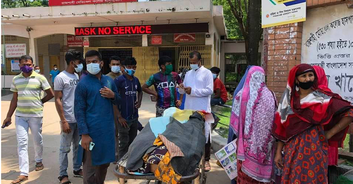 দশ দিনে রামেক হাসপাতালে করোনায় ১৭১ জনের মৃত্যু
