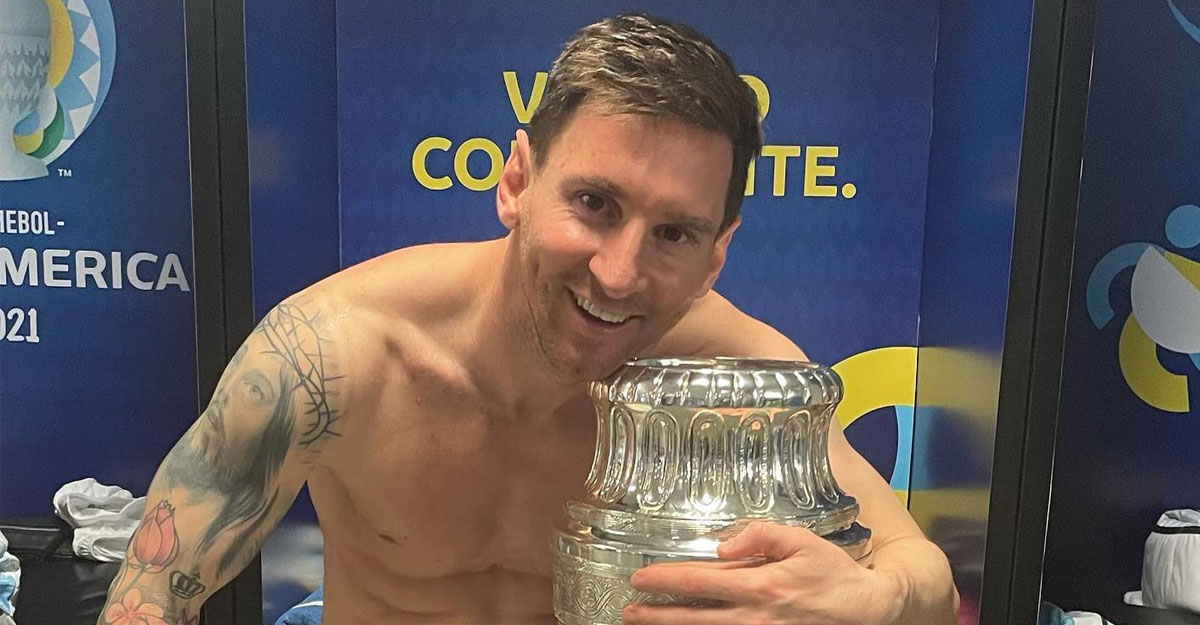 শিরোপা জিতে মেসি বললেন ‘অদ্ভুত সুন্দর’