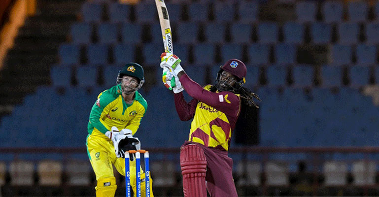 এবার গেইল ঝড়ে উড়ে গেলো অস্ট্রেলিয়া