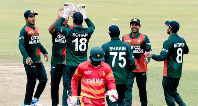 জিম্বাবুয়েকে বিশাল ব্যবধানে হারাল বাংলাদেশ