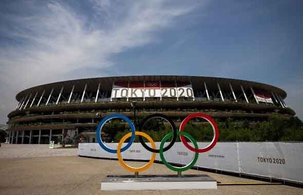 টোকিও অলিম্পিকের দর্শকবিহীন উদ্বোধন